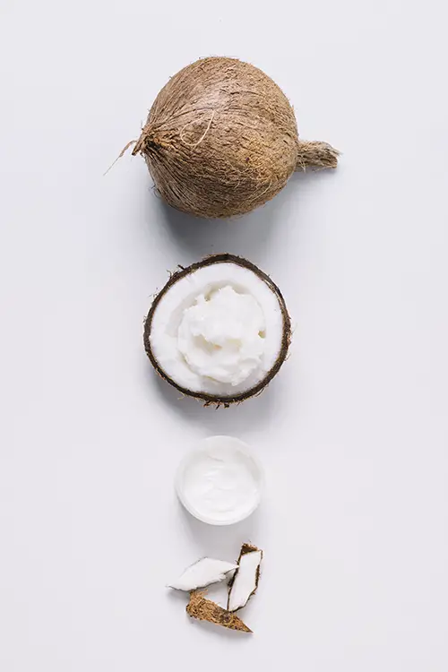 fresh coconut flesh water keto